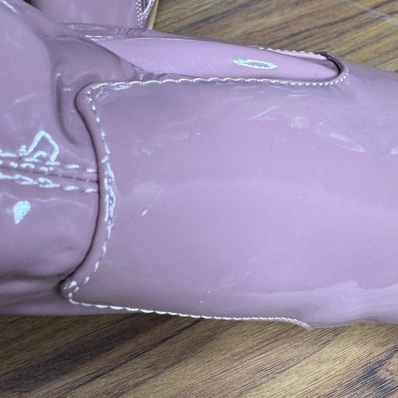 Steve Madden Viktory Over the Knee Boots Patent Leather Dominatrix | Size 8.5 - Picture 9 of 12